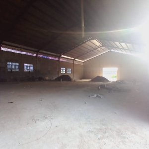 Newly built warehouse at New garage, Ibadan. 1