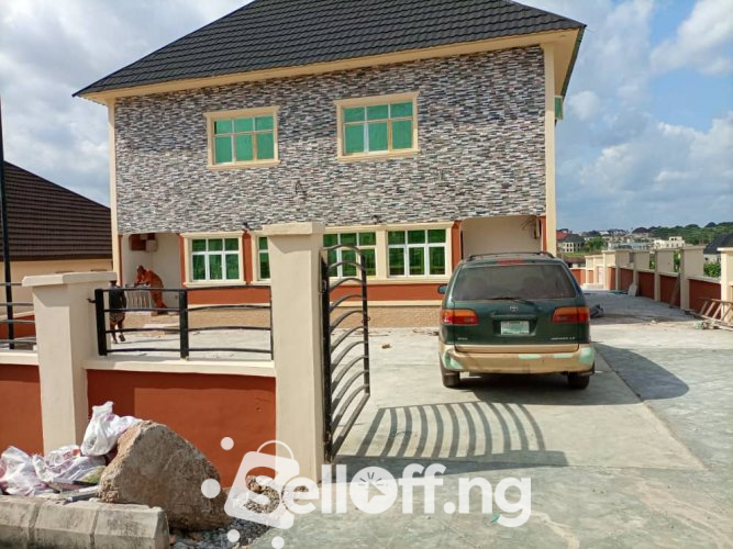 A wing of semi detached house of 2 bedroom at kolapo ishola GRA available for rent.