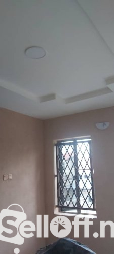Newly built 3 bedroom flat 1 up and 1 down at Remikoya Oluyole estate, ibadan.