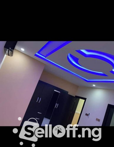 Newly built furnished 3 bedroom bungalow at Emmanuel Estate, iletuntun, Jericho Extension.