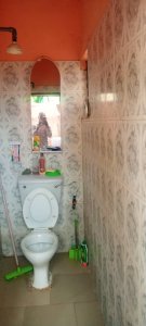 A room and parlour self contain in a gated and interlock compound at oaks street, Alalubosa GRA 4