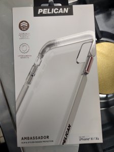 Pelican Glass case for Iphone  X/Xs