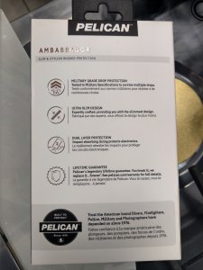 Pelican Glass case for Iphone  X/Xs