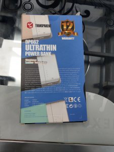 DP662 Ultra thin Power bank(6000mAh)