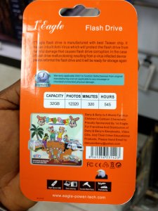 1st Eagle Media 32GB Anti-virus Flash drive.