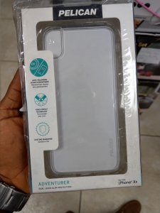 Pelican Transparent Mobile phone case.