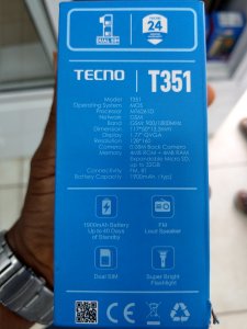 Tecno T351 (24 months warranty)