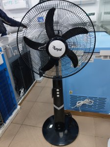 Royal Rechargeable Standing Fan (18 inches with remote control))