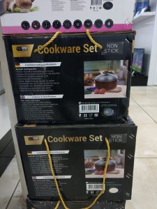 Sumo Non-stick Cooking set - 6pcs(S-7020)