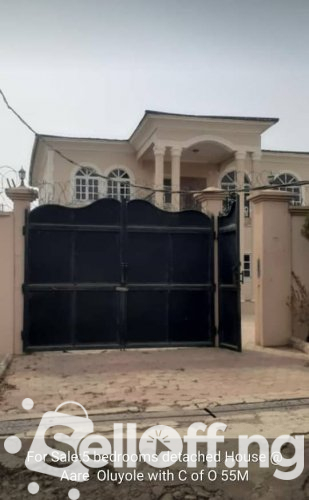 3 Bedroom Duplex and 2 Bedroom Apartment Behind Main Building Self Compound At Oluyole Sharp Corner