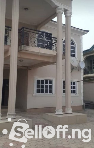 3 Bedroom Duplex and 2 Bedroom Apartment Behind Main Building Self Compound At Oluyole Sharp Corner