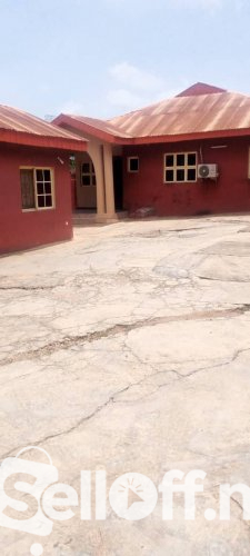 A room and parlour self contain in a gated and interlock compound at oaks street, Alalubosa GRA