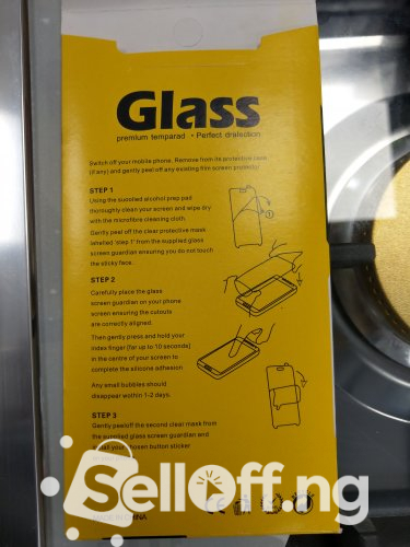 New POP 3 Premium Glass screen-guard.