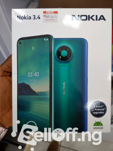 Nokia 3.4 (POTRAIT MODE AND NIGHT MODE CAMERA)