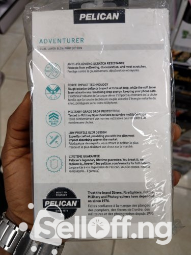 Pelican Transparent Mobile phone case.