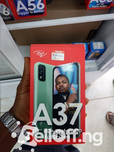 iTel A37(Face Unlock and Dual Sim Cards)