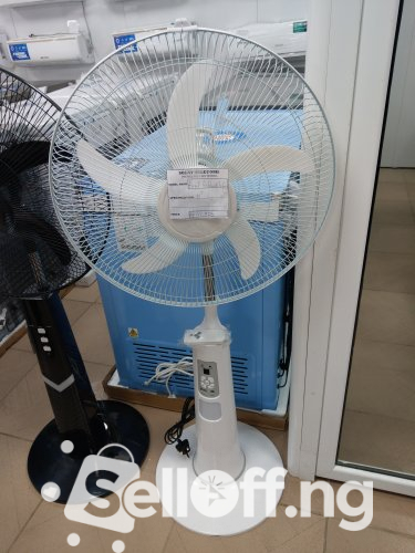 Royal Rechargeable Standing Fan (18 inches with remote control))