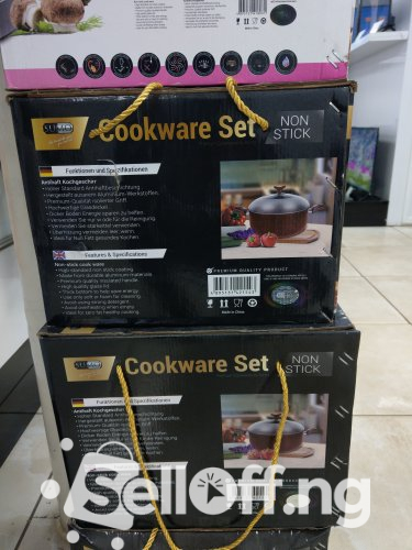 Sumo Non-stick Cooking set - 6pcs(S-7020)