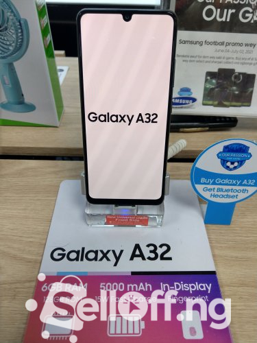 Samsung Galaxy A32 phone.