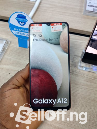 Samsung Galaxy  A12 - RED.