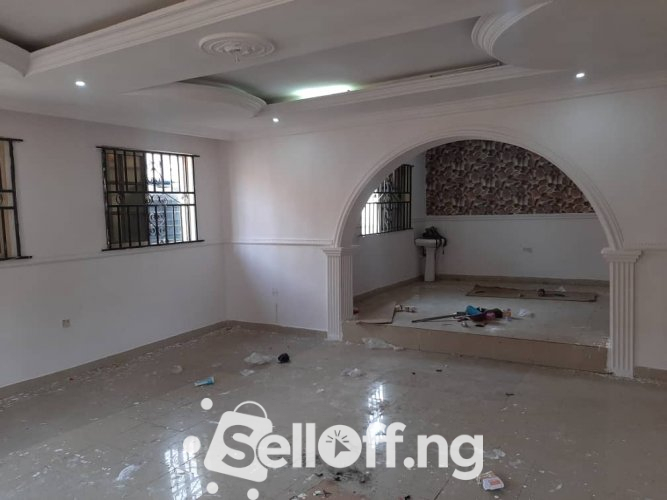 Self Compound of 4 rooms Bungalow at golden palace, oluyole extension.