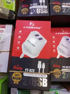YTONTAI mobile charger kit (Adapter and Usb cord).