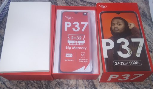 Brand New Itel P37 Purple colour 2+32Gb 1