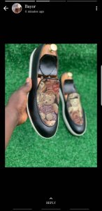 Exquisite hand made Men's Cover shoe