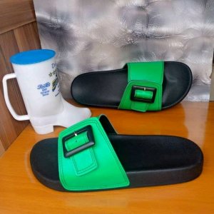 Lemon Green Unisex palm Slippers