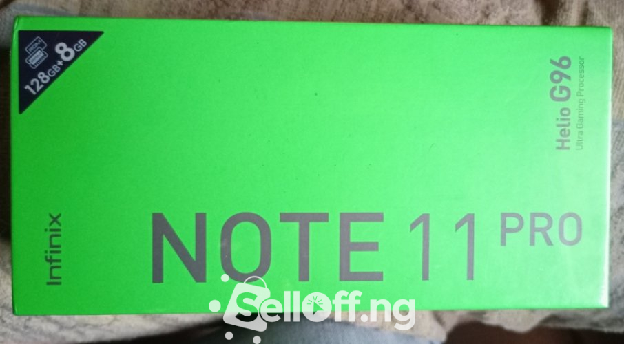Brand New Infinix Note 11 Pro