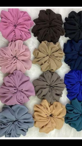 Hair scrunchies