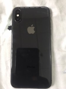 Black Apple iPhone X 256gb