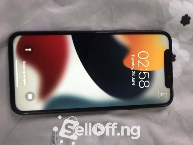 Black Apple iPhone X 256gb