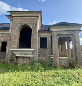A Structural Standard 4-bedroom Uncompleted bungalow is available for sale 3