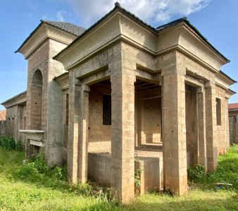 A Structural Standard 4-bedroom Uncompleted bungalow is available for sale
