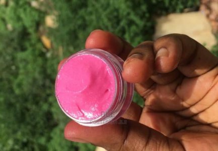 Pink lips cream