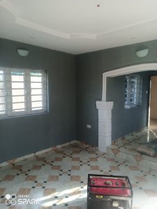 Newly built 2 bedroom bungalow to let at Peace estate, Ajila