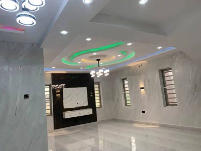 For sale  Partially furnished fully detached 4 bedroom duplex with a room self BQ