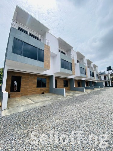 A Luxuriously Designed 4bedroom Terraces Duplexes with a Room BQ