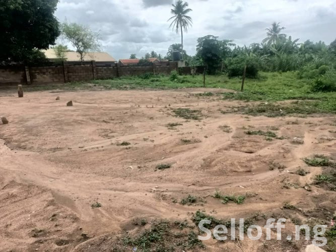 1 Plot of Land For Sale at Odedina Street, Gbekuba, BCJ Apata, Ibadan. 1361.3sqm