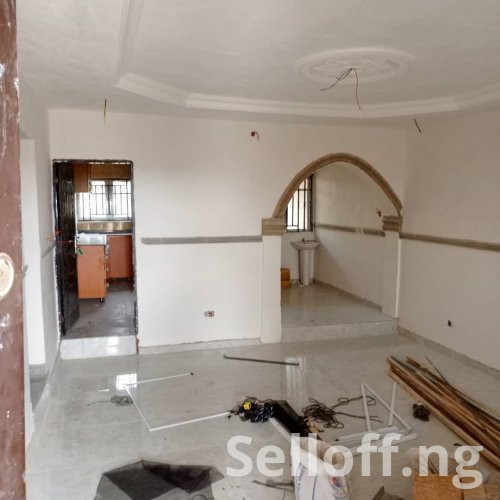 TO LET:  Newly built twin flat of 2bedroom with all modern facilities.