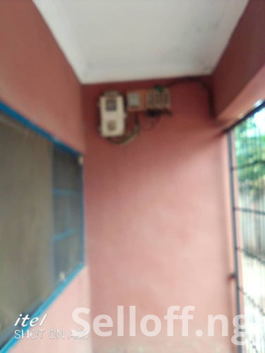 For sales  Twin flats of 2 bedrooms on a full plot of land wt red copy