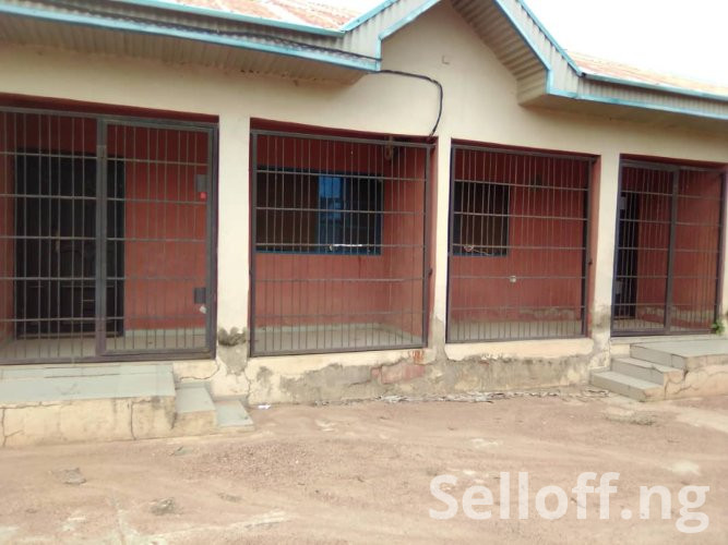 For sales  Twin flats of 2 bedrooms on a full plot of land wt red copy