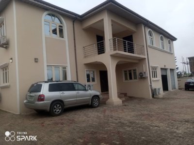 A New modern standard 5 bedroom detached duplex, with 3 sitting rooms