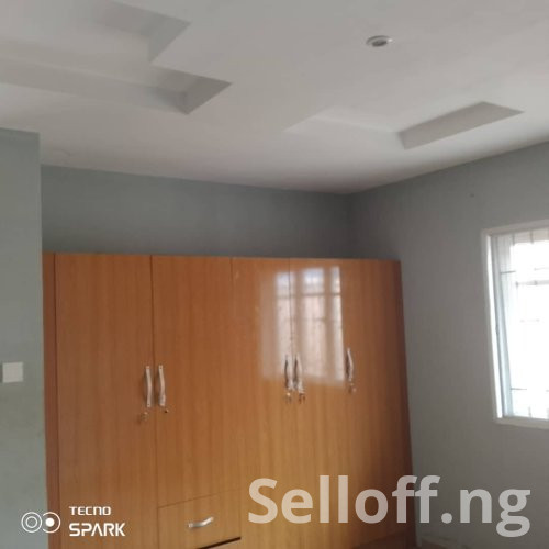 To Let: A Standard 3 Bedroom Flat at Elebu