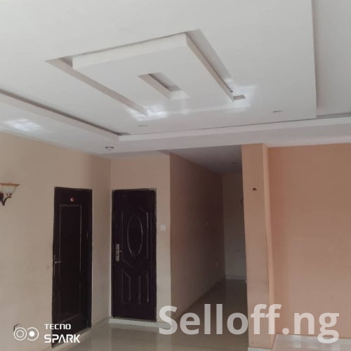 To Let: A Standard 3 Bedroom Flat at Elebu
