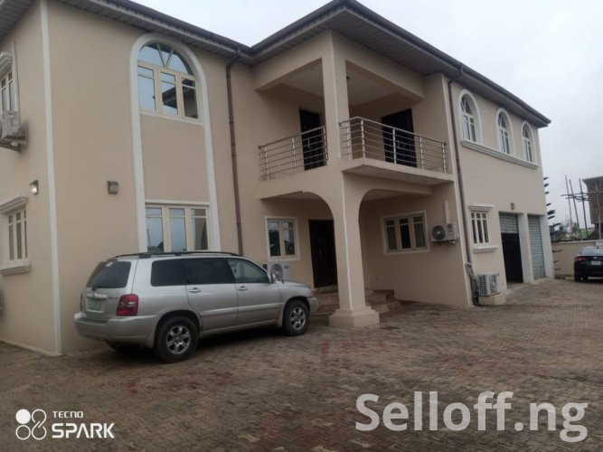 A New modern standard 5 bedroom detached duplex, with 3 sitting rooms