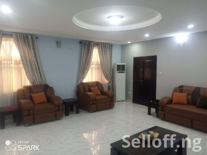 A New modern standard 5 bedroom detached duplex, with 3 sitting rooms