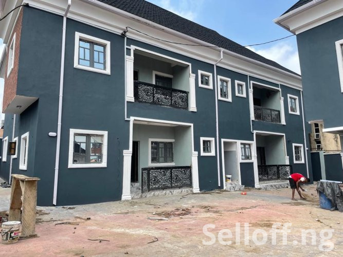 Tastefully finished and newly built 4bedroom duplex