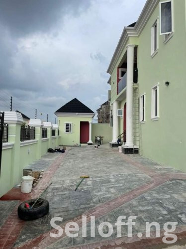 New and detached 4 bedroom duplex wt a room BQ